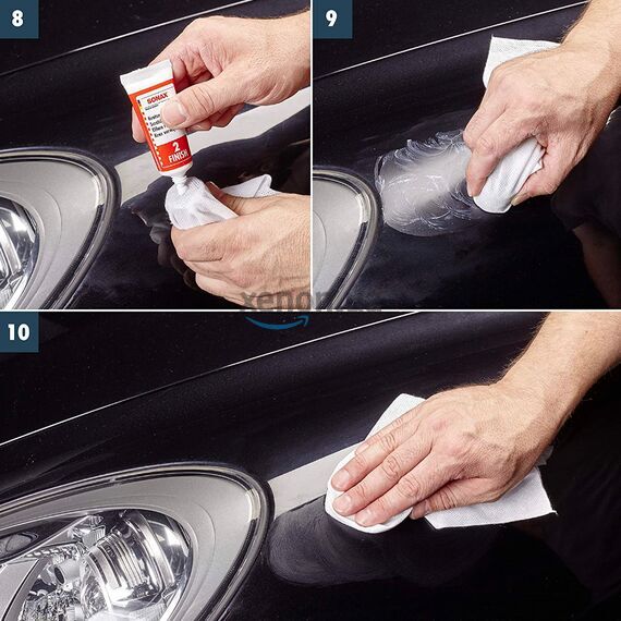 SONAX KratzerEntferner Set набор для удаления царапин 50 мл , изображение 5