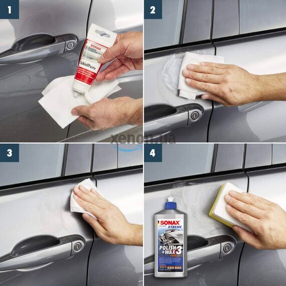 SONAX SchleifPaste универсальный антицарапин для ручного исплльзования 75 мл , изображение 4