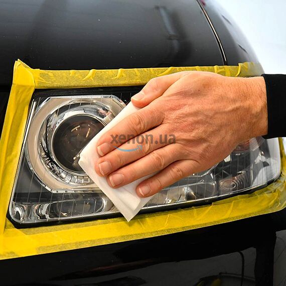 SONAX PROFILINE Headlight Restoration Kit набор для реставрации и защиты пластиковых фар 325 мл , изображение 5