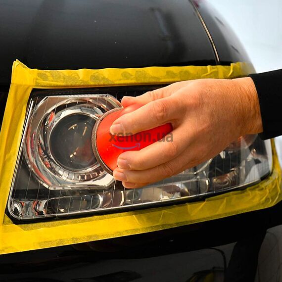 SONAX PROFILINE Headlight Restoration Kit набор для реставрации и защиты пластиковых фар 325 мл , изображение 6