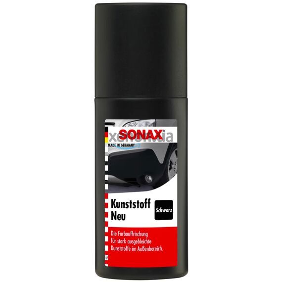 SONAX Knuststoff Neu (Plastic New Black) чернитель пластика с аппликатором 100 мл , изображение 2