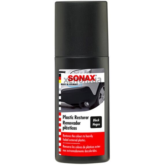SONAX Knuststoff Neu (Plastic New Black) чернитель пластика с аппликатором 100 мл , изображение 9