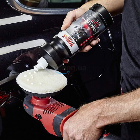 SONAX PROFILINE Ultimate Cut 6+/3 абразивна полірувальна паста для кузова 250 мл, зображення 2 SONAX PROFILINE Ultimate Cut 6+/3 абразивна полірувальна паста для кузова 250 мл, зображення 2