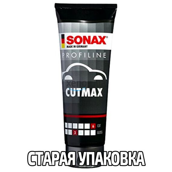 SONAX PROFILINE CutMax 06-04 абразивная паста для полировки кузова 250 мл , изображение 16