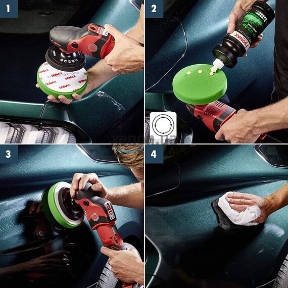 SONAX PROFILINE Express Polish XP 02-06 одношаговая паста для полировки кузова 1 л , изображение 3