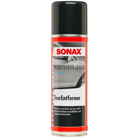 SONAX Tar Remover очиститель битума и масляных пятен 300 мл , изображение 2 SONAX Tar Remover очиститель битума и масляных пятен 300 мл , изображение 2