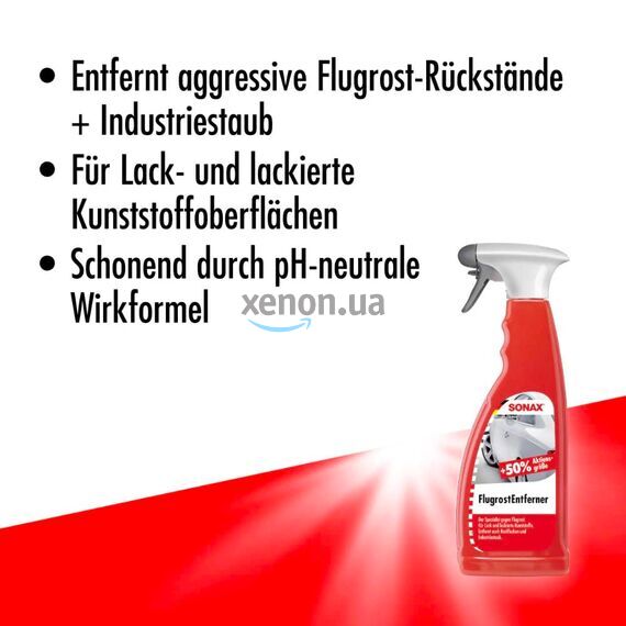 SONAX Flugrost Entferner преобразователь и очиститель ржавчины 750 мл, Объем: 750 мл , изображение 6