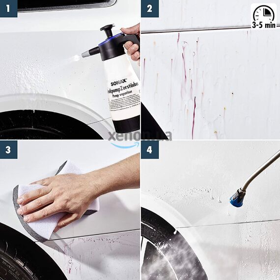 SONAX Flugrost Entferner преобразователь и очиститель ржавчины 5 л, Объем: 5 л , изображение 3