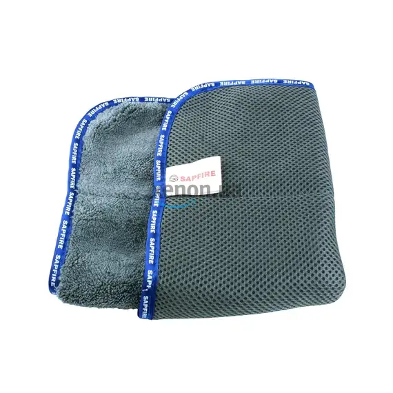 Двостороння серветка з мікрофібри та текстильної сітки, 35x40 см, Sapphire (SA-225) (401134), зображення 3