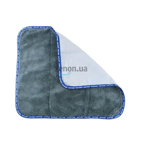 Двостороння серветка з мікрофібри та штучної замші, 35x40 см, Sapphire (SA-226) (401141), зображення 5