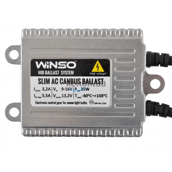 WINSO Slim Canbus Ballast блок розжига ксенона 9-16 V , изображение 2