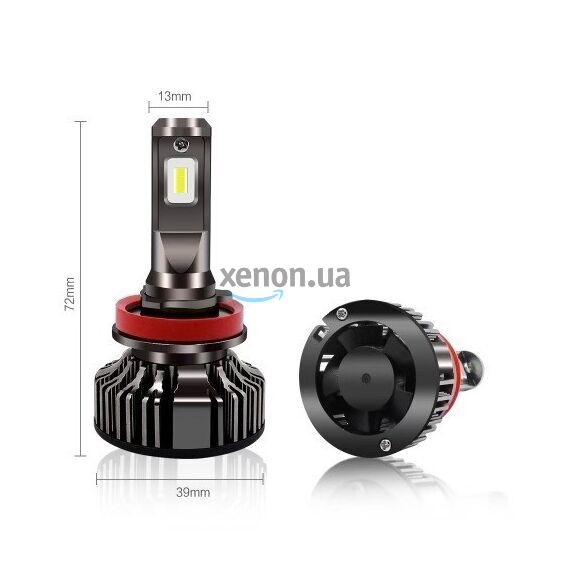 Pluton LED H8 50W 5500K V8 , изображение 2