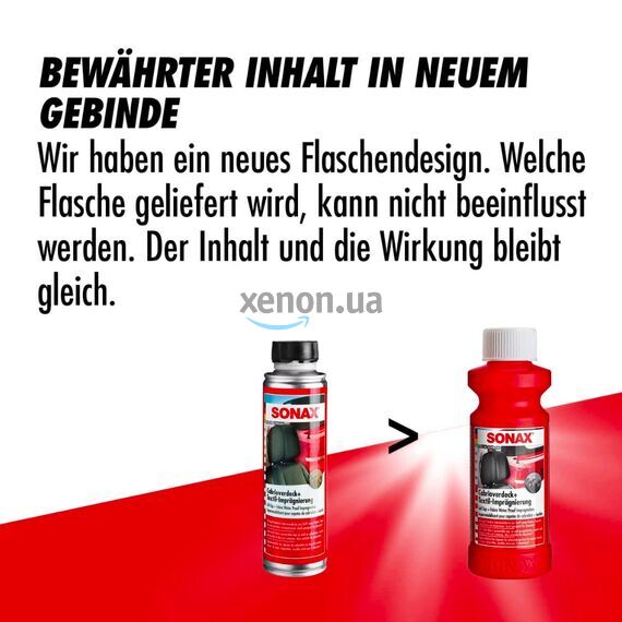 SONAX Soft Top + Fabric Water Proof Impregnation засіб для захисту м'якого даху кабріолета із аплікатором 250 мл, зображення 9