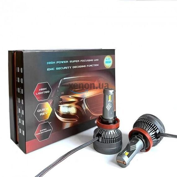 Pluton LED H4 50W 5000K V8 , изображение 3