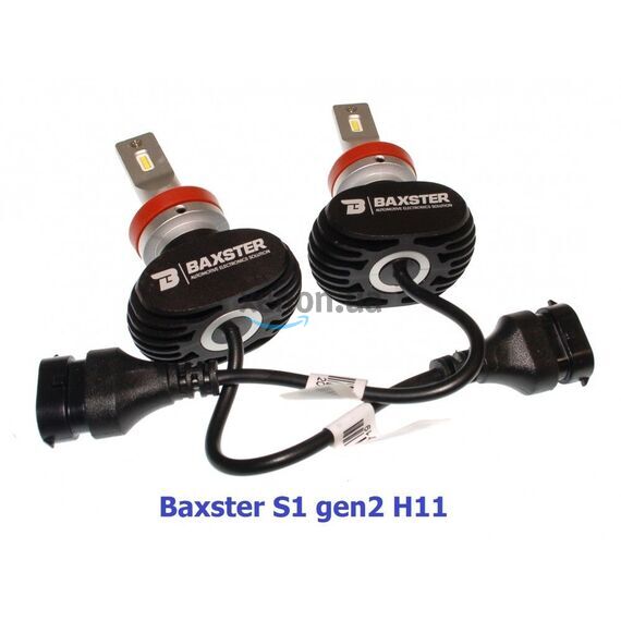 Baxster S1 gen2 H11 25W 6000K комплект 2 шт , изображение 3
