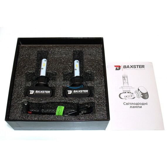 Baxster S1 HB4 (9006) 25W 6000K комплект 2 шт , изображение 5