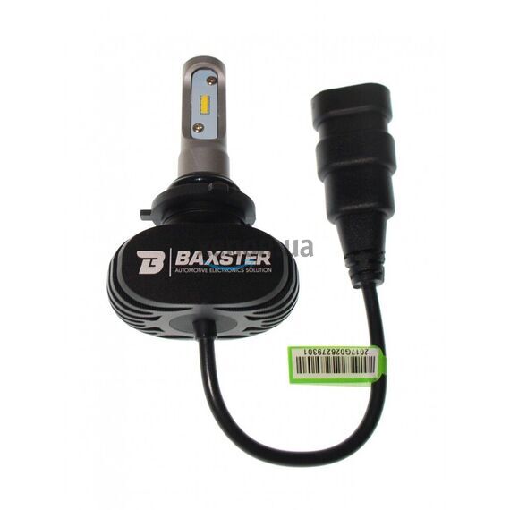 Baxster S1 HB4 (9006) 25W 6000K комплект 2 шт , изображение 3