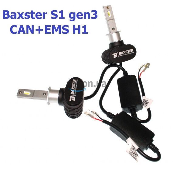 Baxster S1 gen3 H1 CAN+EMS 25W 6000K комплект 2 шт , изображение 6