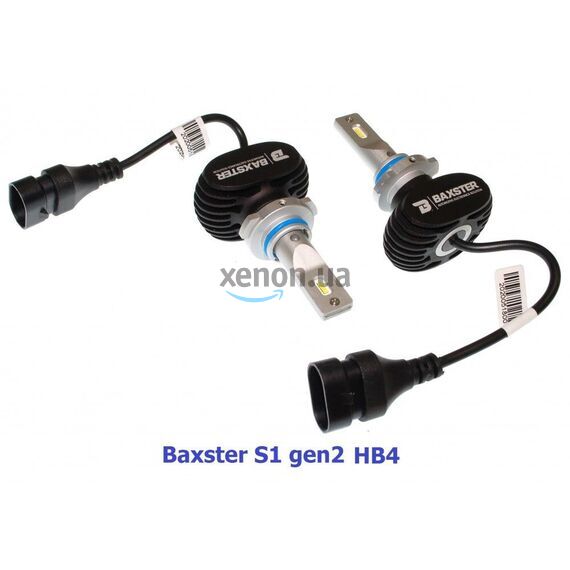 Baxster S1 gen2 HB4 (9006) 25W 6000K комплект 2 шт, зображення 4
