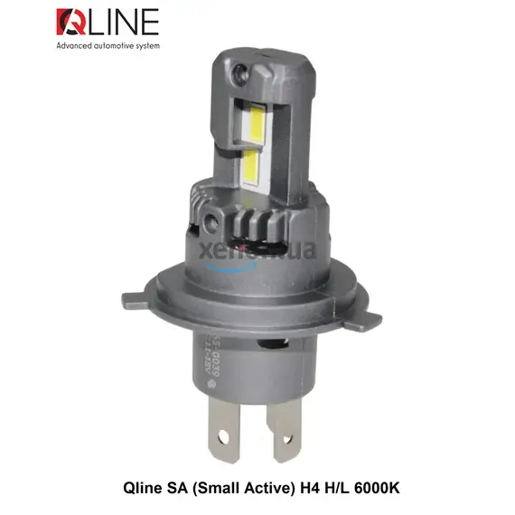 Qline SA Small Active H4 H/L 26W 6000K комплект 2 шт , изображение 6