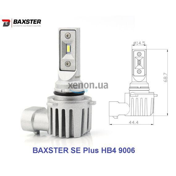 Baxster SE Plus HB4 9006 22W 6000K комплект 2 шт 
