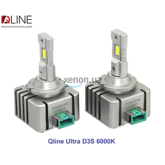 Qline Ultra D3S 65W 6000K комплект 2 шт , изображение 3