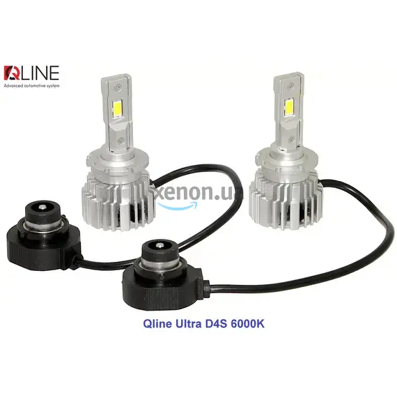 Qline Ultra D4S 65W 6000K комплект 2 шт , изображение 2