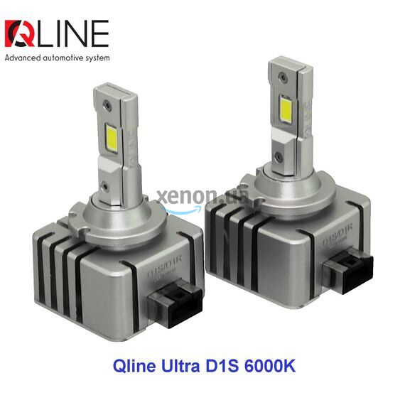 Qline Ultra D1S 65W 6000K комплект 2 шт , изображение 2