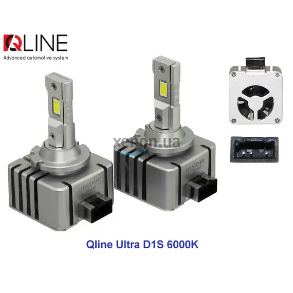 Qline Ultra D1S 65W 6000K комплект 2 шт , изображение 3