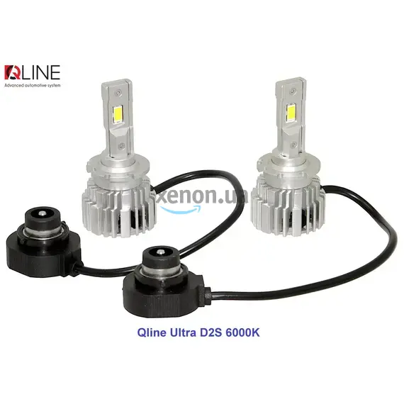 Qline Ultra D2S 65W 6000K комплект 2 шт , изображение 2