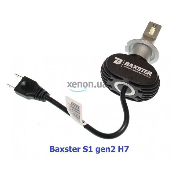 Baxster S1 gen2 H7 25W 6000K комплект 2 шт, зображення 5