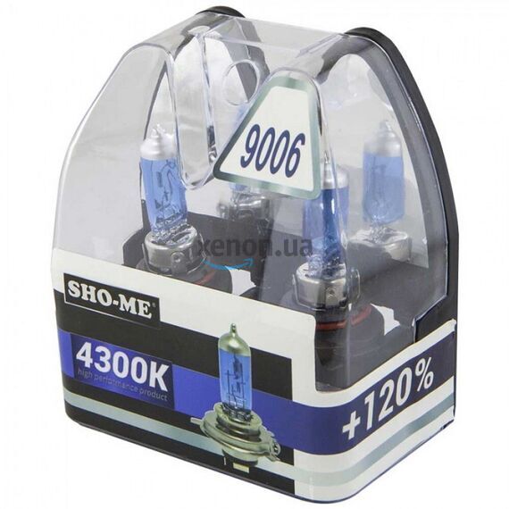 Лампа галогенная Sho-Me HB4(9006) 4300К +120% , изображение 2