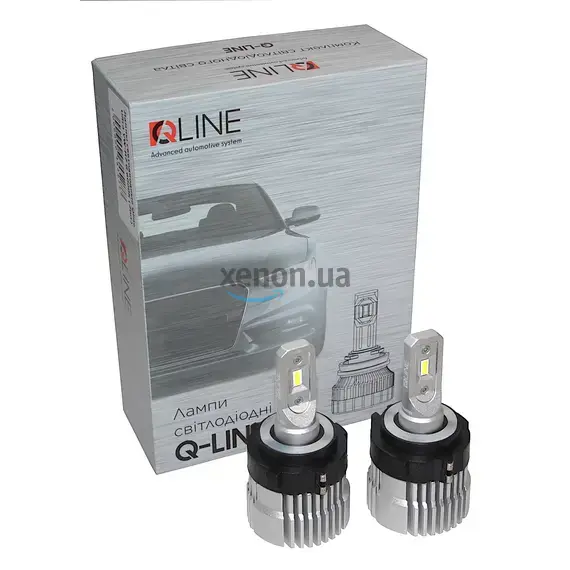 Qline Ultra VW-H7 G 20W 6000K комплект 2 шт, зображення 2