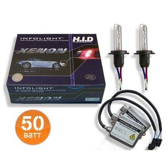 Комплект ксенонового світла Infolight HB4(9006) 6000K 50W