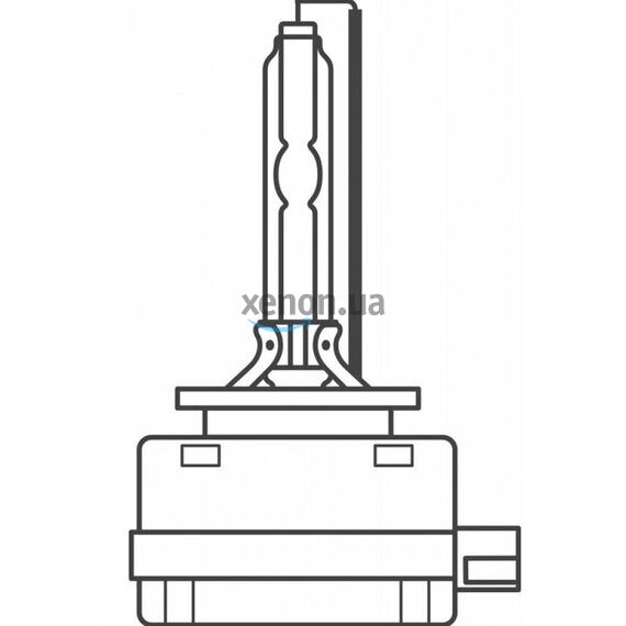 Ксеноновая лампа Philips D3S Vision (ориг) 42403VIS1 , изображение 4