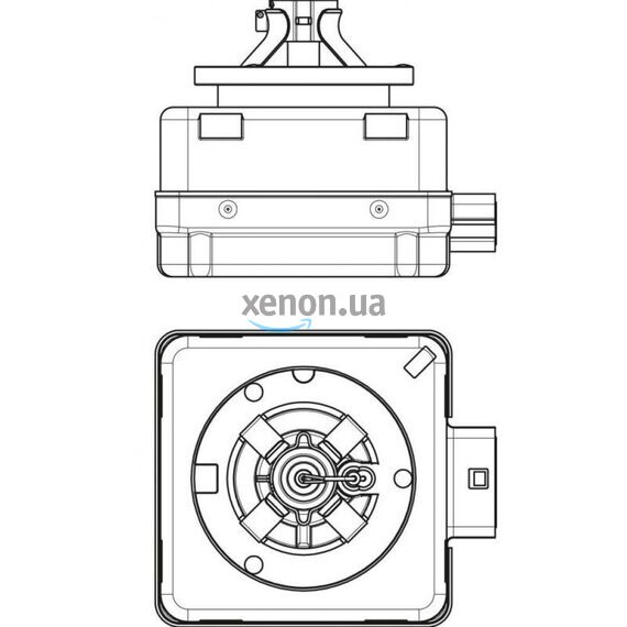Ксеноновая лампа Philips D3S Vision (ориг) 42403VIS1 , изображение 5