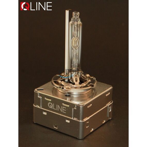 Ксенонова лампа QLine D1S 5500K (100%) MetalBase(1 шт), зображення 2