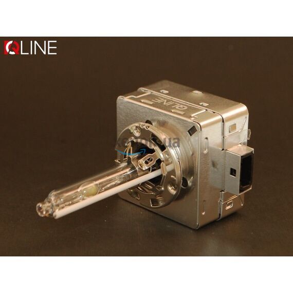 Ксенонова лампа QLine D1S 5500K (100%) MetalBase(1 шт), зображення 3