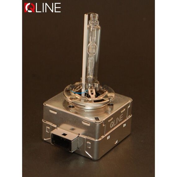 Ксенонова лампа QLine D3S 5500K (100%) MetalBase(1 шт), зображення 3