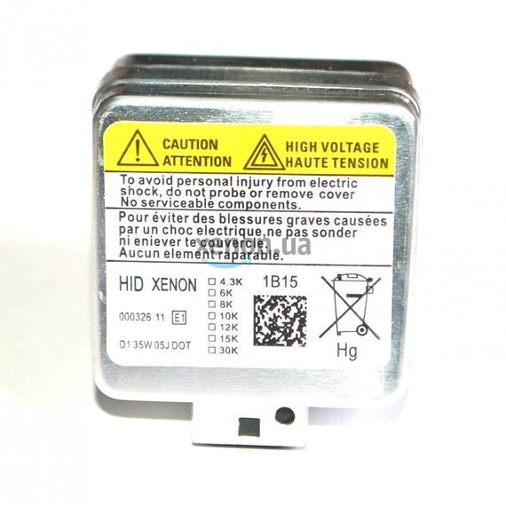 Ксенонова лампа BAXSTER OEM D1S 6000К 35w, зображення 2