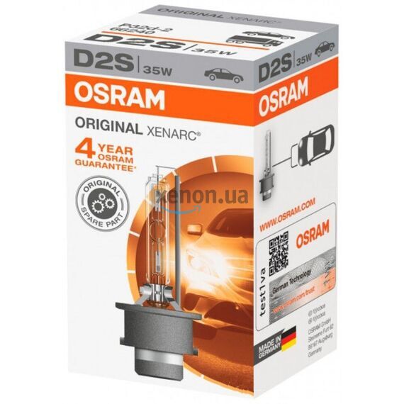 Ксеноновая лампа Osram D2S 66240 XNB 35W , изображение 2