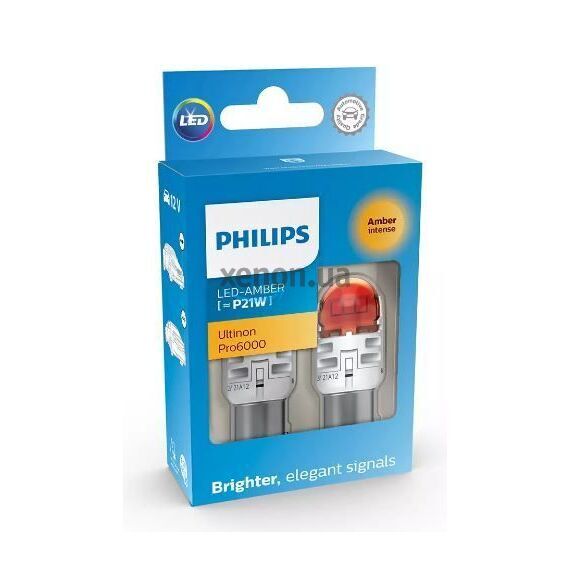 Philips Ultinon Pro6000 P21W LED 11498AU60X2