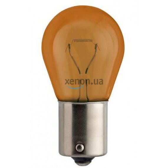 Philips PY21W BAU15s 12496NACP Orange 21W лампа розжарювання комплект 10 шт, зображення 2 Philips PY21W BAU15s 12496NACP Orange 21W лампа розжарювання комплект 10 шт, зображення 2