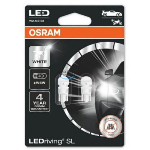 OSRAM 2825DRP-02B W5W 1W 2000K Red комплект 2 шт, зображення 2 OSRAM 2825DRP-02B W5W 1W 2000K Red комплект 2 шт, зображення 2
