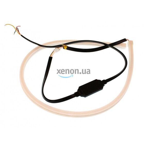 Світлодіодна (LED) стрічка гнучка біла-жовта 60см v3, зображення 2 Світлодіодна (LED) стрічка гнучка біла-жовта 60см v3, зображення 2