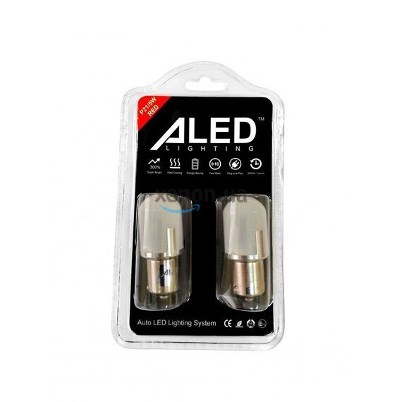ALed P21W/5W 1157 Red комплект 2 шт , изображение 3