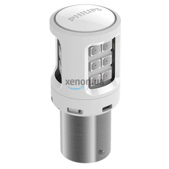 Philips P21W Ultinon 12V 11498ULRX2 Red 6000K комплект 2 шт, зображення 2 Philips P21W Ultinon 12V 11498ULRX2 Red 6000K комплект 2 шт, зображення 2