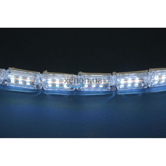 Светодиодная (LED) лента Running Crystall Желтый-Белый 16 сегментов v3 , изображение 5