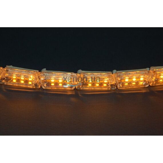 Светодиодная (LED) лента Running Crystall Желтый-Белый 16 сегментов v3 , изображение 4