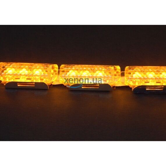 Светодиодная (LED) лента Running Crystall Желтый-Белый 16 сегментов v4 , изображение 4